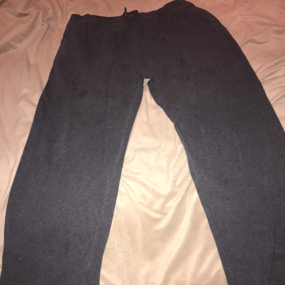Cotton-Blend-Fleece Pants
